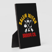 Halloween-Hexe Fotoplatte (Seite)