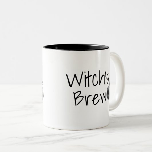 Halloween-Hexe-gespenstische Tasse (VorderseiteRechts)