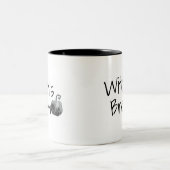 Halloween-Hexe-gespenstische Tasse (Mittel)