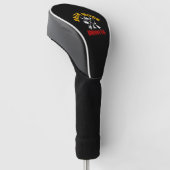 Halloween-Hexe Golf Headcover (angewinkelt)