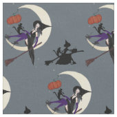 Halloween-Hexe-Haifischhaut-Grau Stoff (Nahaufnahme)