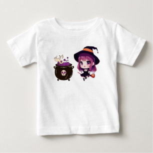 Halloween/Hexe/Herbst/Oktober Baby T-shirt