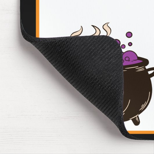 Halloween/Hexe/Herbst/Oktober Mousepad (Ecke)