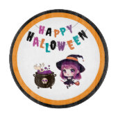 Halloween/Hexe/Herbst/Oktober Schneidebrett (Vorderseite)