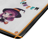 Halloween/Hexe/Herbst/Oktober Schneidebrett (Ecke)