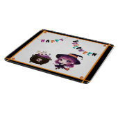 Halloween/Hexe/Herbst/Oktober Schneidebrett (Ecke)