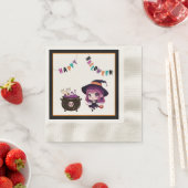 Halloween/Hexe/Herbst/Oktober Serviette (Beispiel)