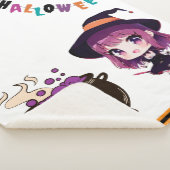 Halloween/Hexe/Herbst/Oktober Sherpadecke (3/4)
