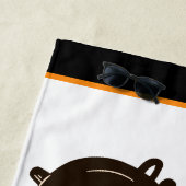 Halloween/Hexe/Herbst/Oktober Strandtuch (Beispiel)