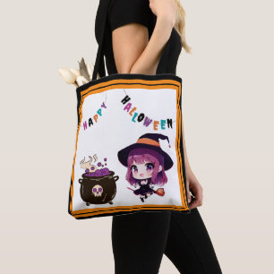 Halloween/Hexe/Herbst/Oktober Tasche