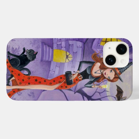 Halloween Hexe - iPhone 7 Fall Case-Mate iPhone Hülle (Rückseite (Horizontal))