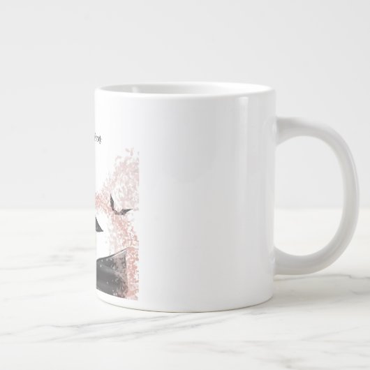 Halloween, Hexe Jumbo-Tasse (Rechts)