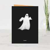 Halloween Hexe Karte (Rückseite)