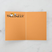 Halloween Hexe Karte (Innenseite)