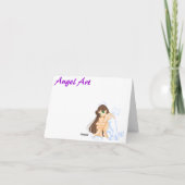 Halloween Hexe Karte (Rückseite)