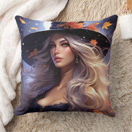 Halloween Hexe Kissen