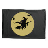 Halloween-Hexe Kissenbezug (Rückseite)