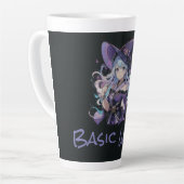 Halloween/Hexe/lila Milchtasse (Linke Ecke)