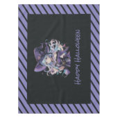 Halloween/Hexe/lila Tischdecke (Vorderseite)