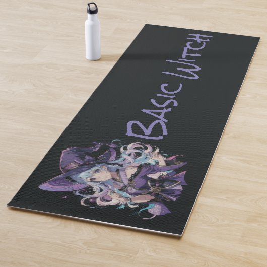Halloween/Hexe/lila Yogamatte (Beispiel)