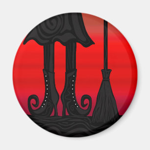 Halloween-Hexe Magnet