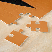 Halloween Hexe mit Kürpen in einer unheimlichen Ei Puzzle (Seite)