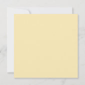 Halloween Hexe mit Schwarzer Katze und Jack-o-Late Karte (Rückseite)