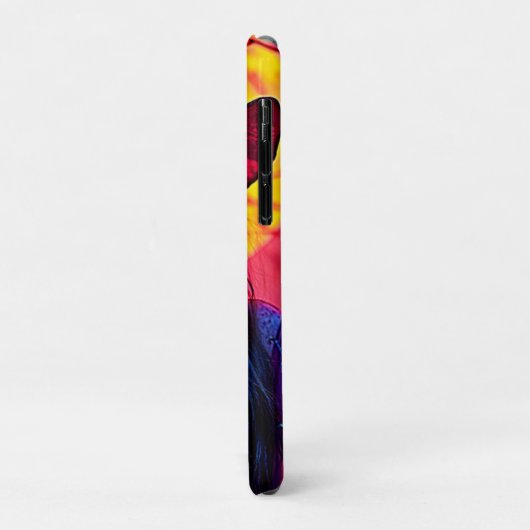 Halloween Hexe mit Skull Face Design Case-Mate iPhone Hülle (Hinten/Links)