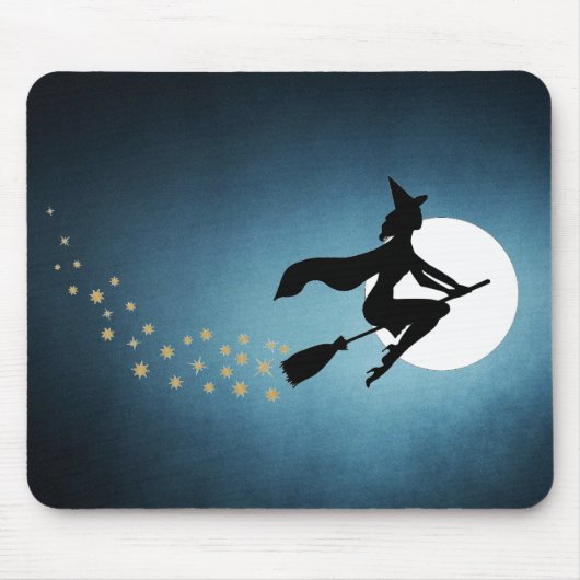 Halloween - Hexe Mousepad (Vorne)