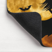 Halloween Hexe Mousepad (Ecke)
