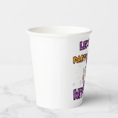 Halloween-Hexe Pappbecher (Rechts)