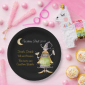 Halloween-Hexe-Pappteller Pappteller (Party)