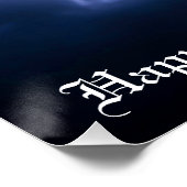 Halloween Hexe Poster (Ecke)