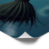 Halloween Hexe Poster (Ecke)