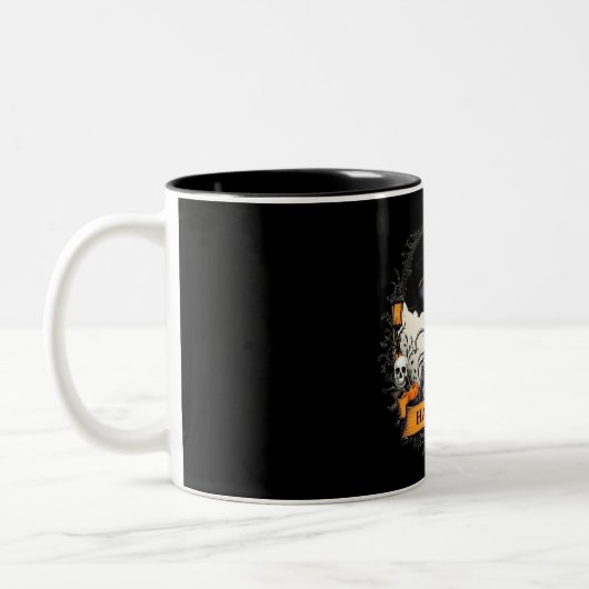 Halloween Hexe & Pumpkins Classic Coffee Tasse - S (Links)