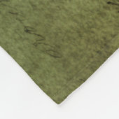 Halloween Hexe Salem Broom Company Sign Fleecedecke (Ecke)