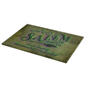 Halloween Hexe Salem Broom Company Sign Schneidebrett (Ecke)