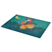 Halloween Hexe Schneidebrett (Ecke)