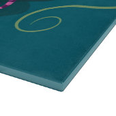 Halloween Hexe Schneidebrett (Ecke)