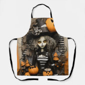 Halloween-Hexe Schürze (Vorderseite)