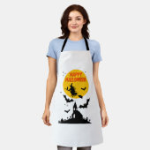 Halloween-Hexe Schürze (Getragen)