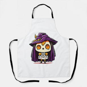 Halloween-Hexe Schürze