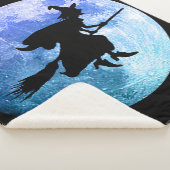 Halloween Hexe Sherpadecke (3/4)