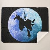 Halloween Hexe Sherpadecke (Vorderseite (Horizontal))
