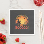 Halloween-Hexe Spukhaus Buh-Design_1 Serviette (Beispiel)