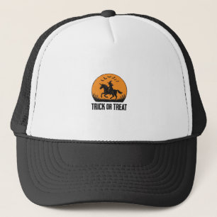 Halloween Hexe Süßigkeiten Oder Saures Vintage Mon Truckerkappe
