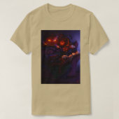 Halloween Hexe T-Shirt (Design vorne)