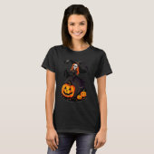 Halloween Hexe T-Shirt (Vorne ganz)