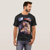 Halloween Hexe T-Shirt (Vorne ganz)