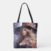 Halloween Hexe Tasche (Rückseite)